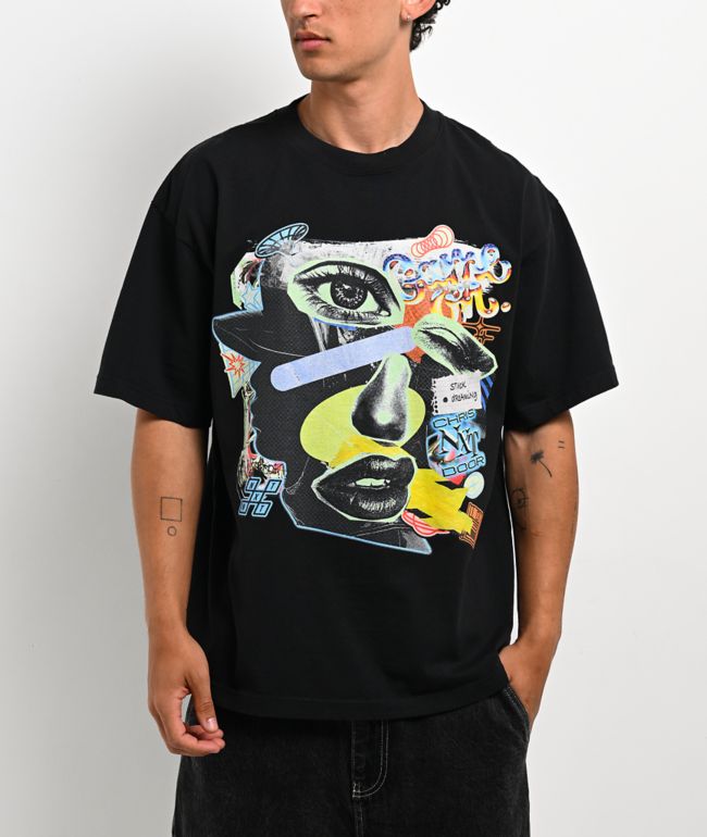 Chrisnxtdoor Stuck Dreamin Black T-Shirt - ChrisNxtDoorChrisNxtDoor