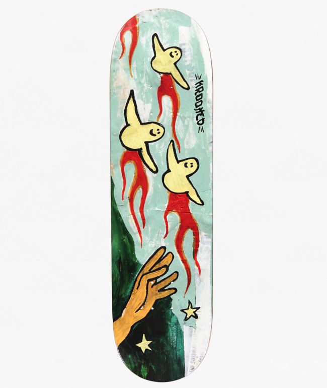Krooked Team Firebirds 8.5" Skateboard Deck - Krooked Skateboards