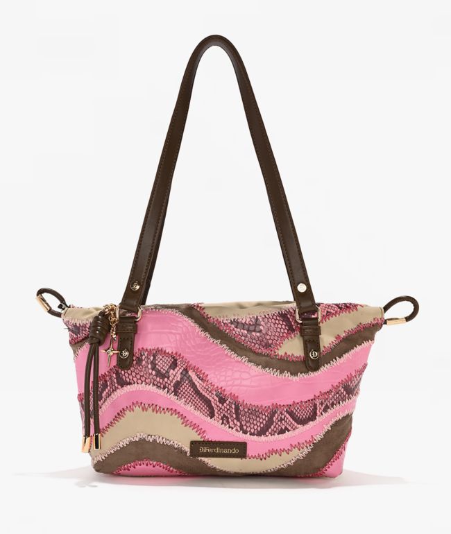 DiFerdinando Desert Stitch Pink Tote Bag - DiFerdinando