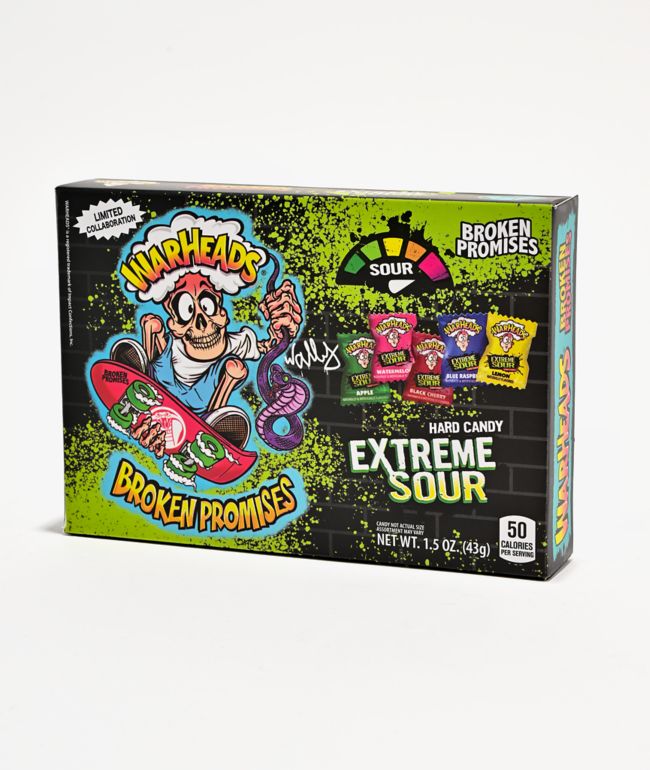 Broken Promises x Warheads Theater Box Hard Candy - Broken Promises