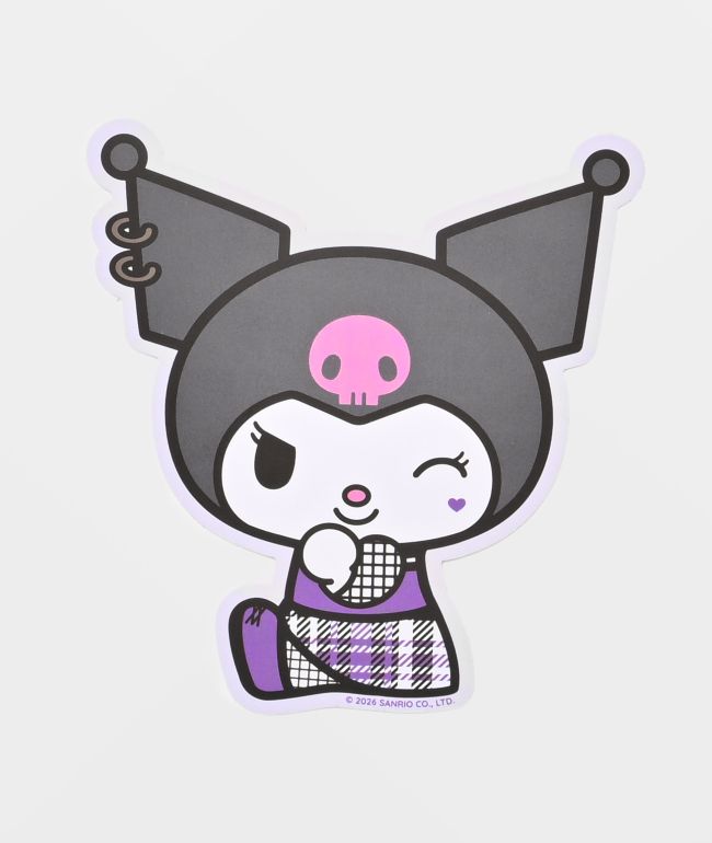 Pipsticks x Hello Kitty and Friends Sitting Kuromi Sticker - Hello Kitty And Friends