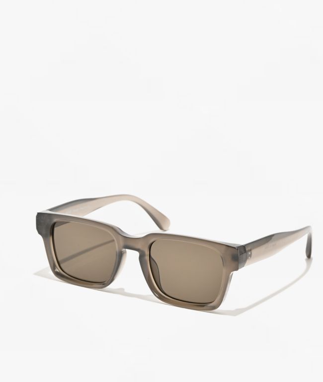 Petals and Peacocks Phrase Asphalt Sunglasses - Petals and Peacocks