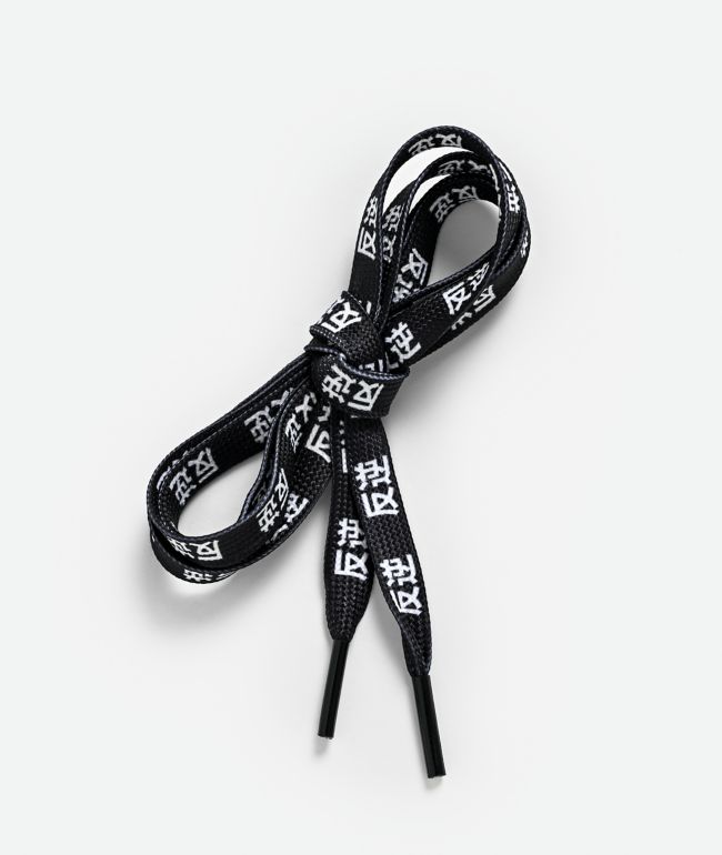 Ella Shea Kanji Black Shoelaces - Ella Shea
