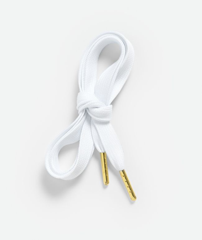 Ella Shea White Shoelaces - Ella Shea