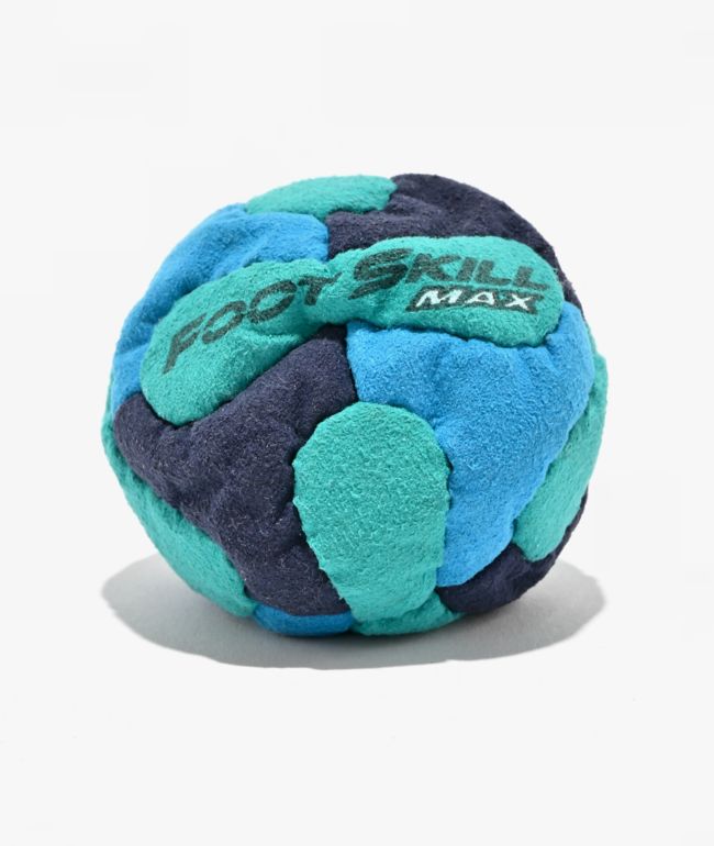 Adventure Imports Footskill MAX Footbag Blue & Grey Hacky Sack - Adventure Imports