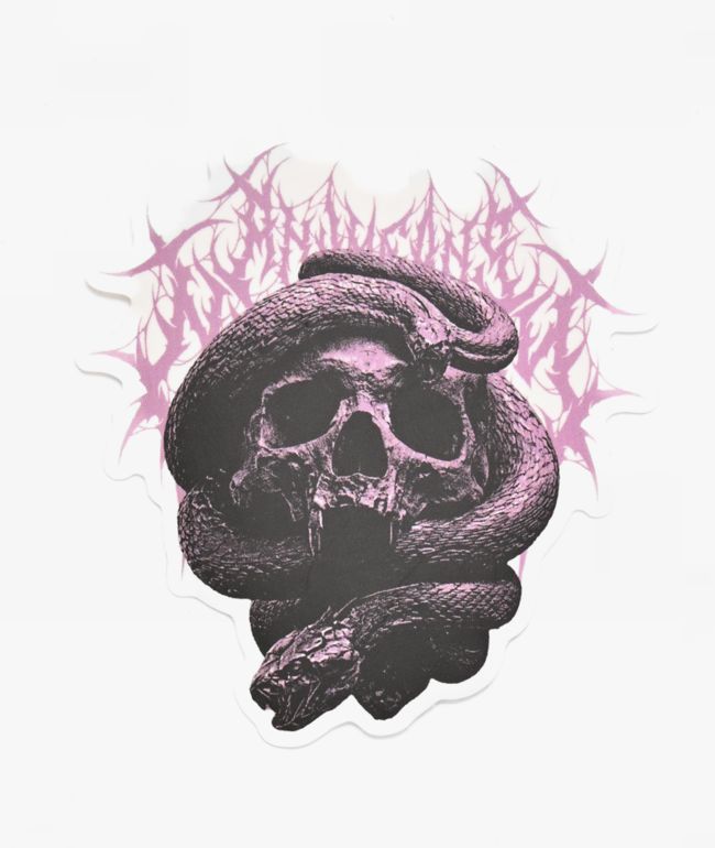 Any Means Necessary Serpent Sticker - Any Means Necessary