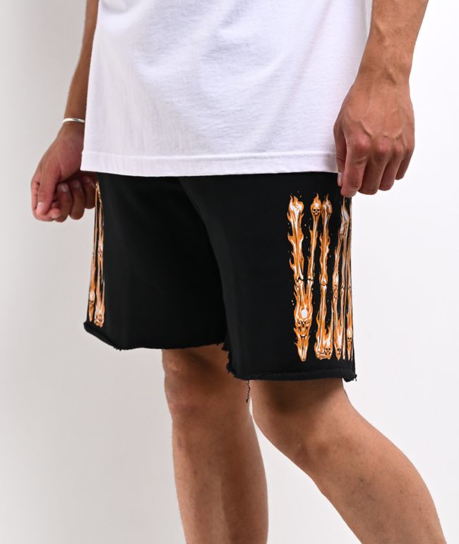 VLONE Black Sweat Shorts - VLONE
