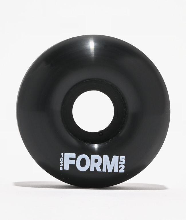 Form 52mm 103a Black Skateboard Wheels - Form Wheels