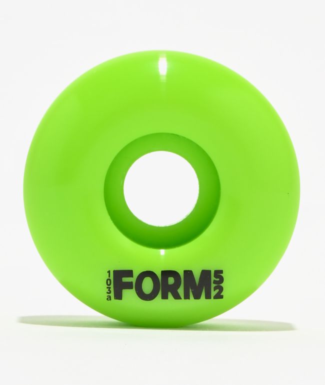 Form 103a Lime Skateboard Wheels - Form Wheels