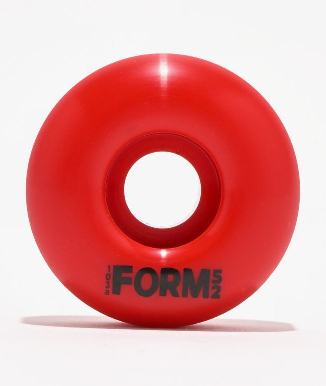 Form 103a Red Skateboard Wheels - Form Wheels