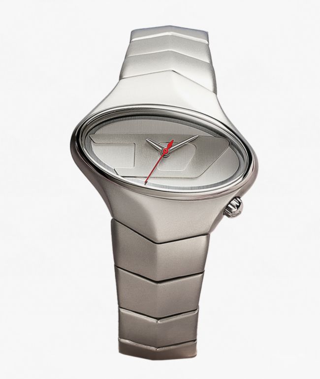 Diesel D-Rush Silver Analog Watch - Diesel
