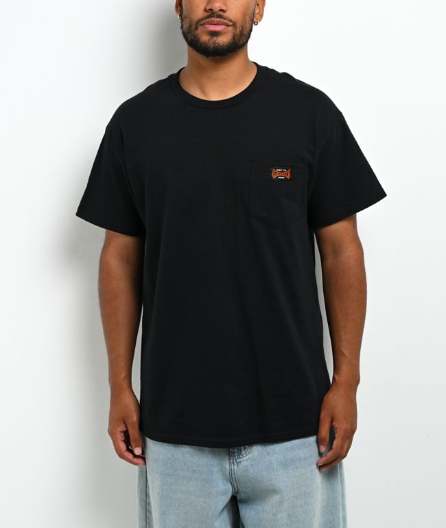 Independent Built To Grind Black Pocket T-Shirt - Independent