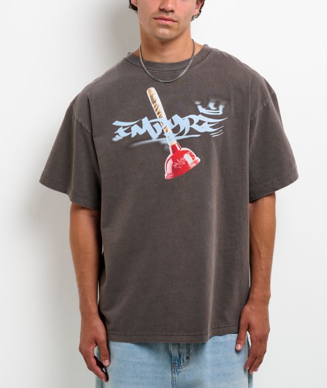 Empyre Portable Piece Vintage Grey T-Shirt - Empyre