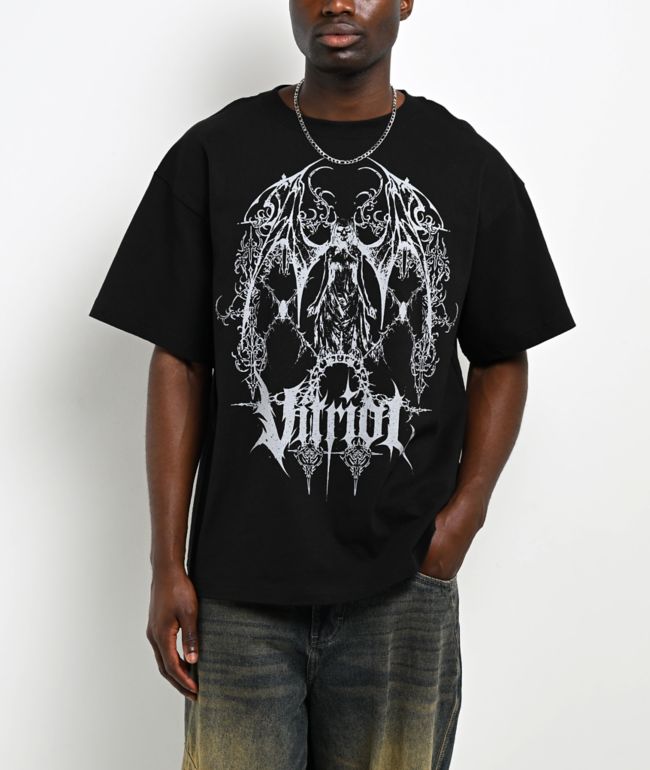 Vitriol Evil King Black T-Shirt - Vitriol