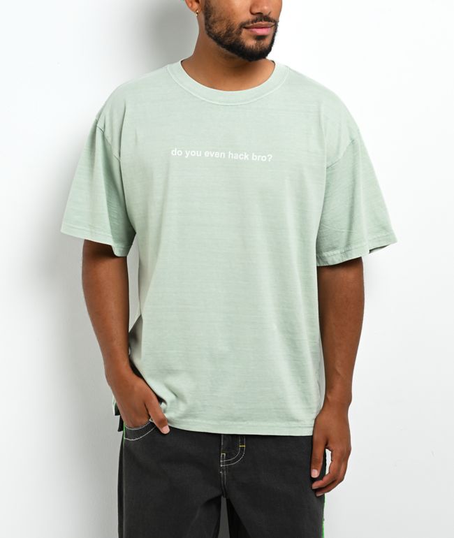 A.LAB Do You Even Hack Vintage Green T-Shirt - A.LAB
