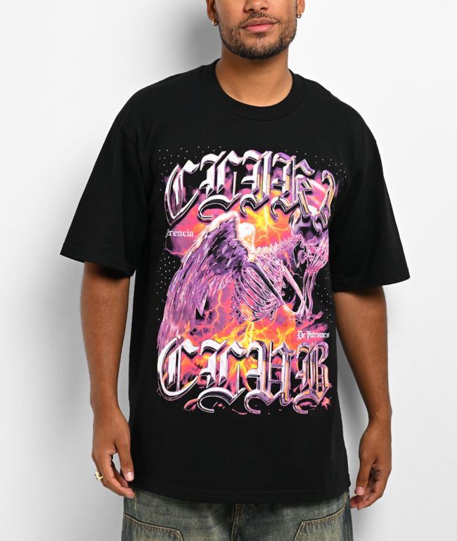 Clika by Herencia de Patrones Muerte Black T-Shirt - CLIKA by Herencia De Patrones