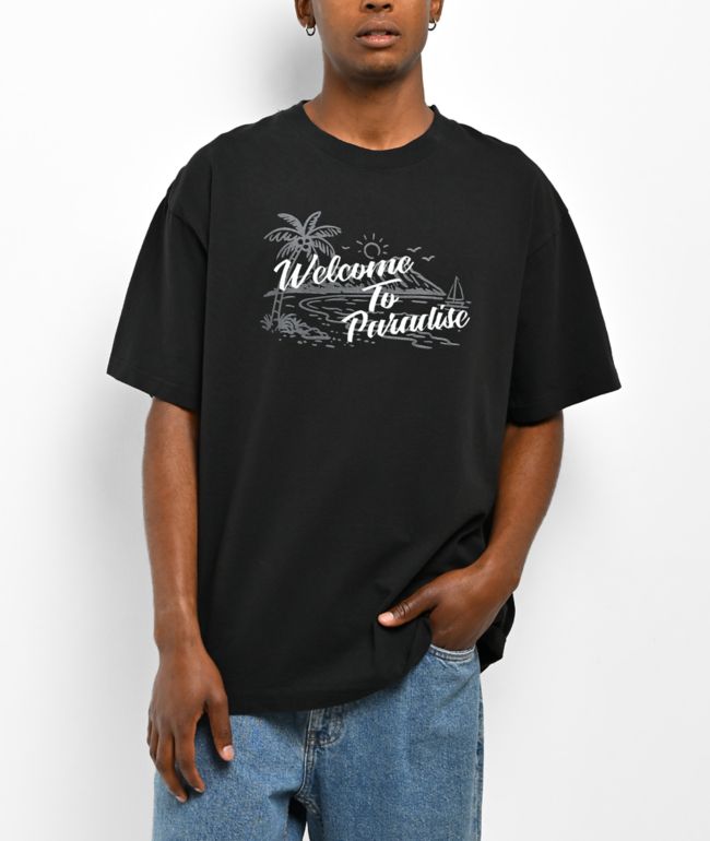 Sweet Enemy Welcome To Paradise Black T-Shirt - Sweet Enemy
