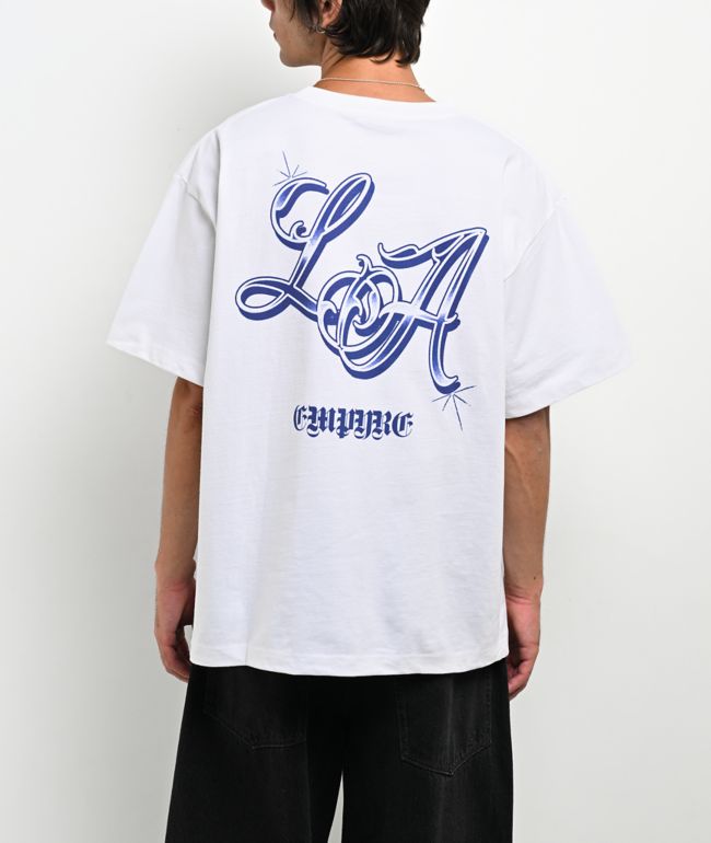 Empyre LA Ballpoint White T-Shirt - Empyre