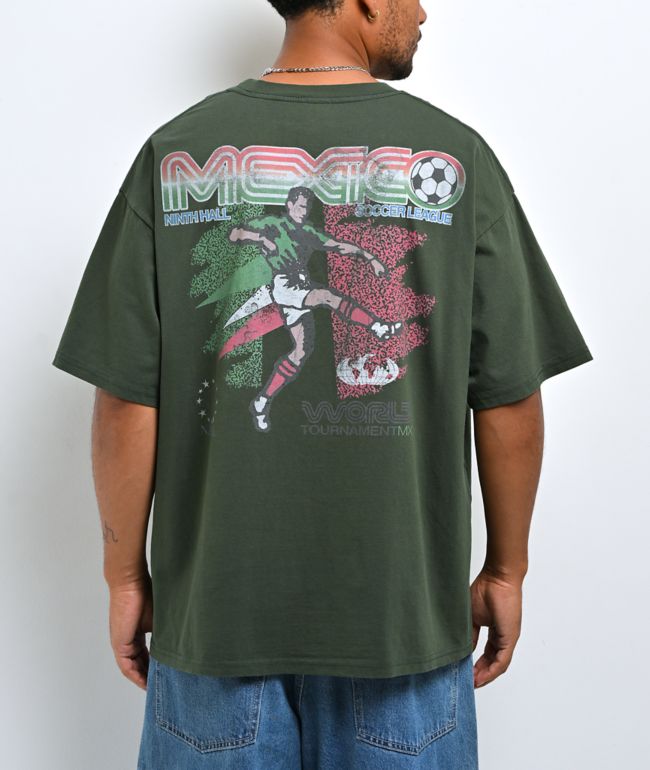 Ninth Hall Mexico Tournament Forest Green T-Shirt - Ninth Hall