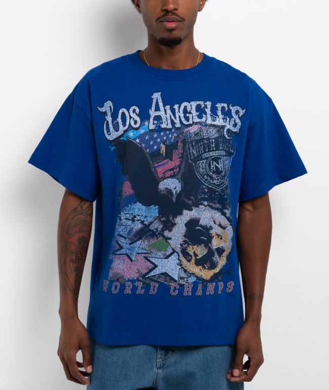 Ninth Hall LA World Champs Royal Blue T-Shirt - Ninth Hall