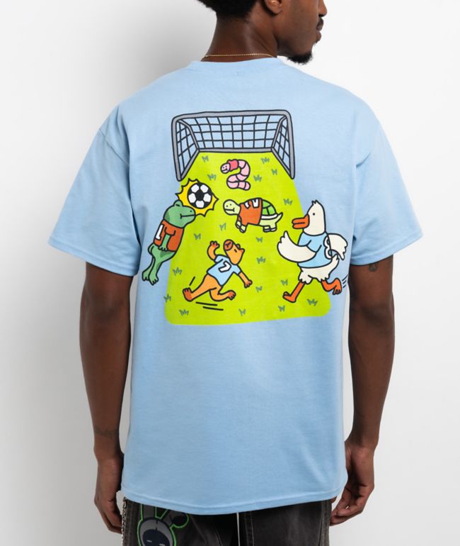 A.LAB Jerry Soccer Team Light Blue T-Shirt - A.LAB