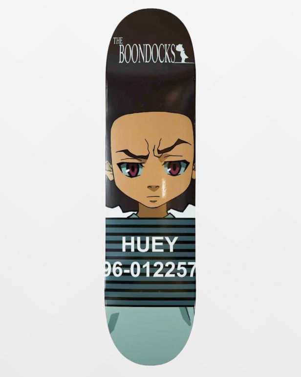 The Boondocks Huey Mugshot 8.0" Skateboard Deck - Boondocks