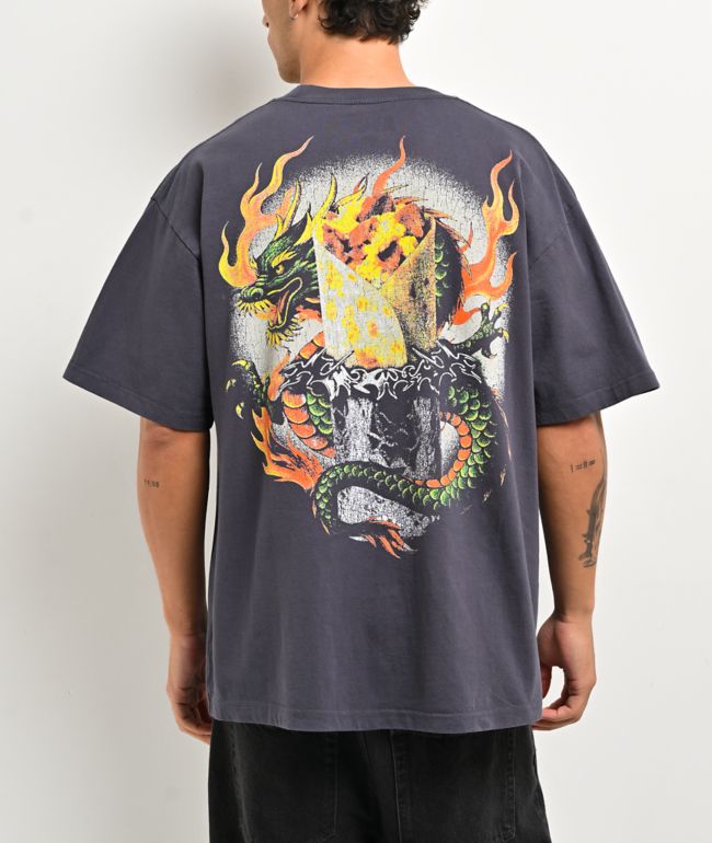 AYCE Breakfast Burrito Navy T-Shirt - AYCE