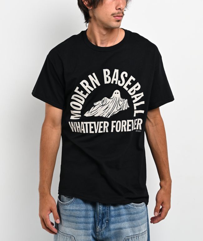 Modern Baseball Whatever Forever Black T-Shirt - Modern Baseball