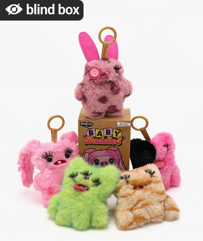 Fuggler Baby Baddies Plush Bag Charm Blind Box - Fuggler