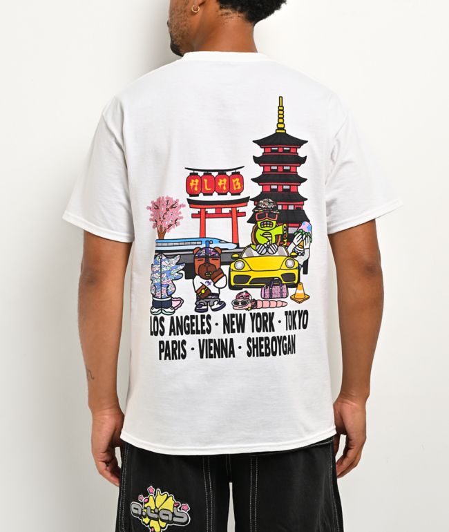 A.LAB Jerry Clout Tokyo White T-Shirt - A.LAB