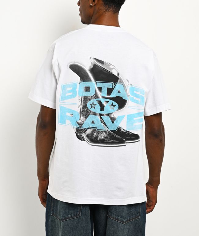 Deorro Botas Y Rave After Hours White T-Shirt - DEORRO