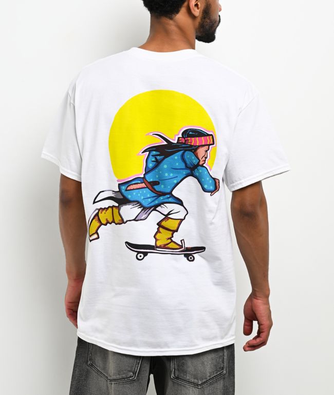 Apache Push White T-Shirt - Apache