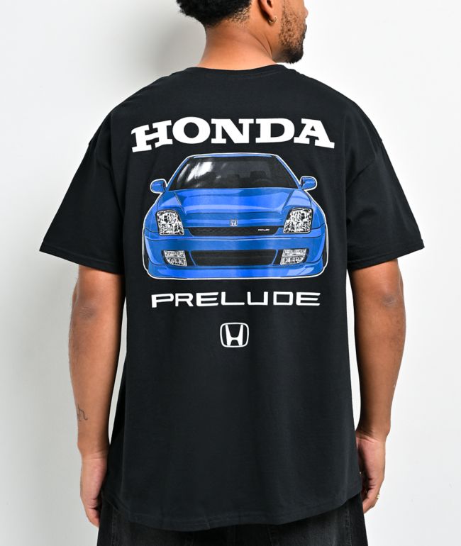 Honda Prelude 2000 Black T-Shirt - Honda