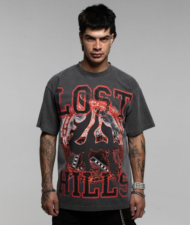 LOSTHILLS OG Black Wash T-Shirt - LOSTHILLS