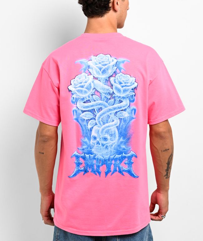 Empyre Crystal Clear Neon Pink T-Shirt - Empyre