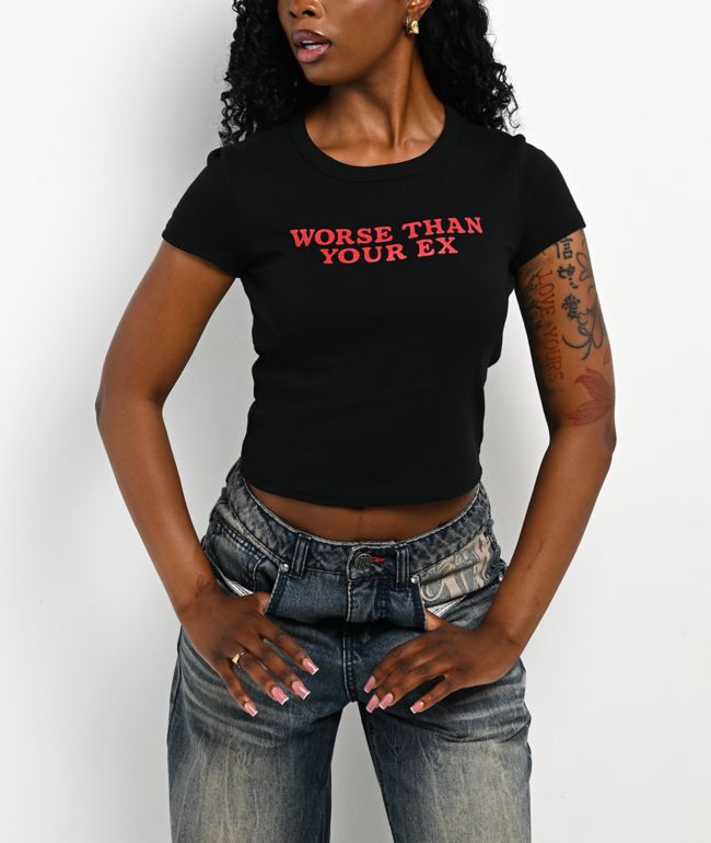Ninth Hall Worse Than Your Ex Black T-Shirt - Ninth Hall