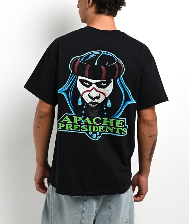Apache Presidents Black T-Shirt - Apache