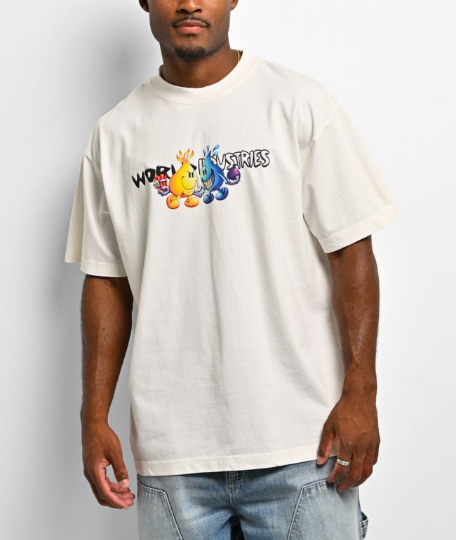 World Industries Best Friends White T-Shirt - World Industries
