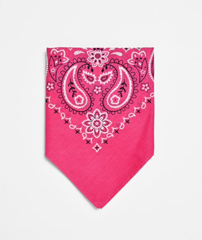 Empyre Paisley Pink Bandana - Empyre