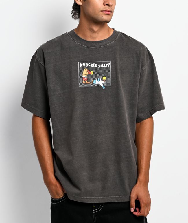 A.LAB Knocked Silly Vintage Grey T-Shirt - A.LAB