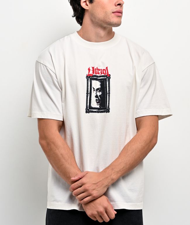Vitriol Never Trust Shadows White T-Shirt - Vitriol