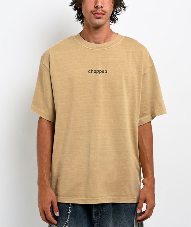 A.LAB Chopped Vintage Sand T-Shirt - A.LAB