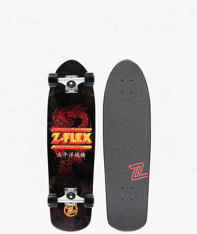 Z-Flex Dragon Shorebreak 30" Cruiser Skateboard Complete - Z-Flex