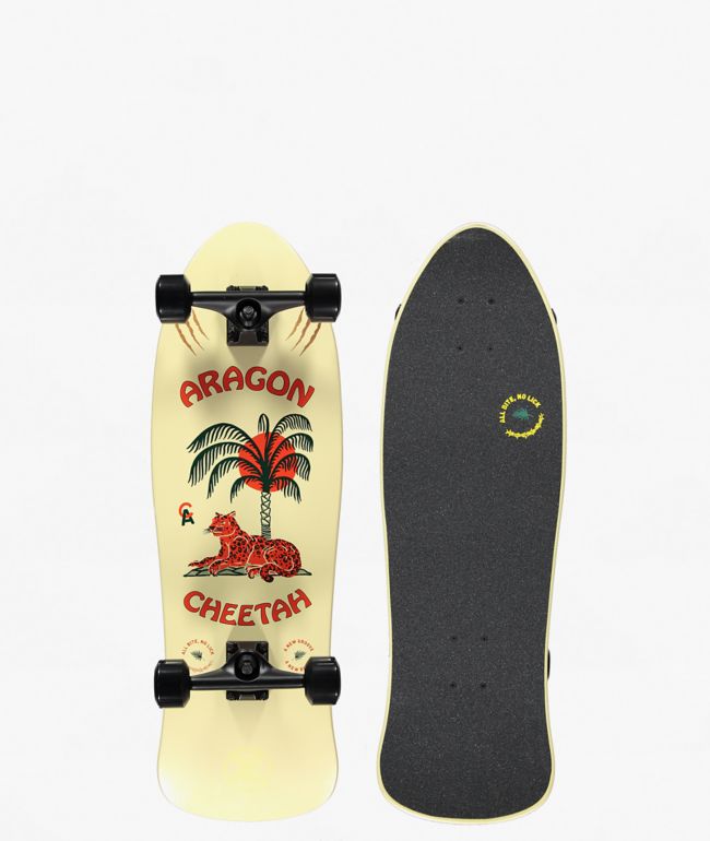 Z-Flex Aragon Cheetah 80s Frog 31.25" Cruiser Skateboard Complete - Z-Flex