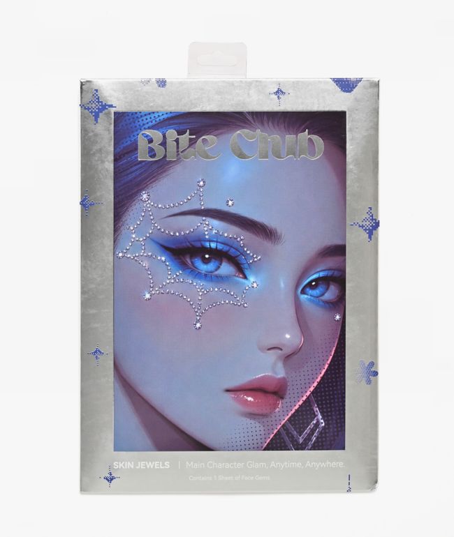 Bite Club Spiderweb Face Gems - Never Have I Ever