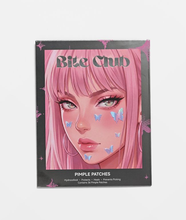 Bite Club Butterfly Holographic Acne Patches - 