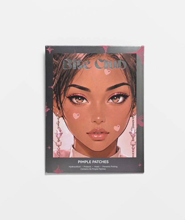 Bite Club Crystal Heart Acne Patches - 