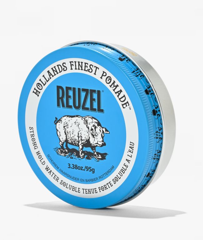 REUZEL Blue High Shine Strong Hold Pomade - REUZEL