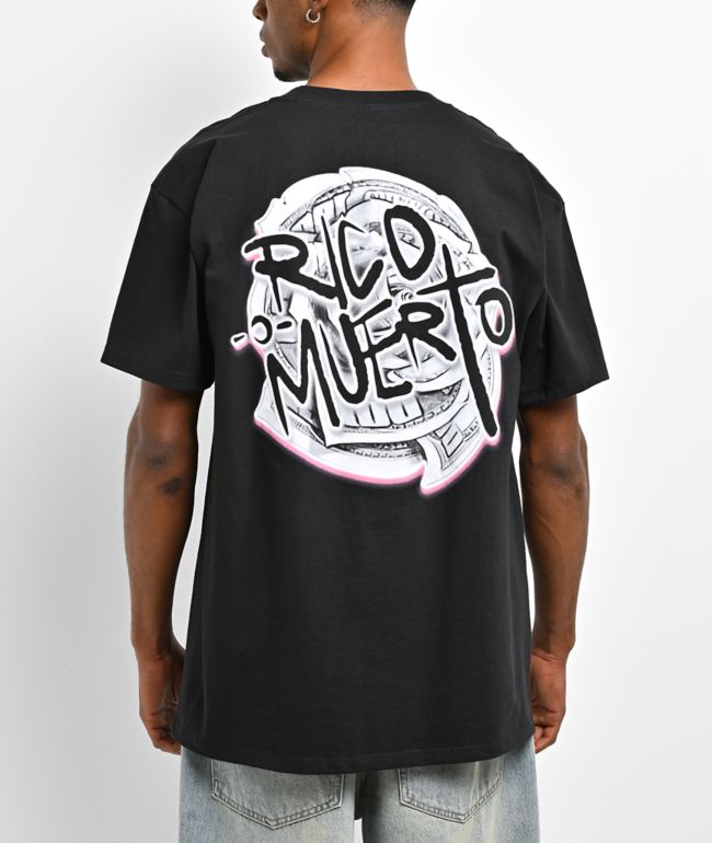 Rico o Muerto Money Black T-Shirt - Rico o Muerto
