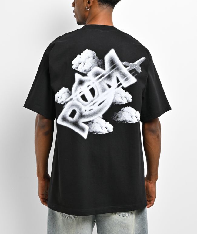 Rico o Muerto Clouds Black T-Shirt - Rico o Muerto